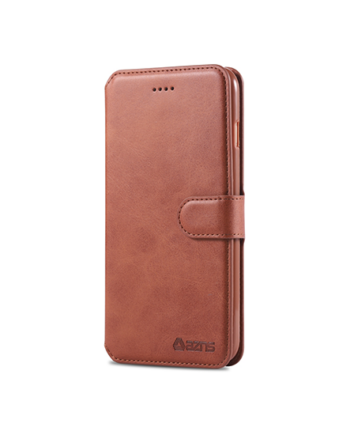 Elegant Brun Læder Etui med Pung til iPhone 7/8 Plus