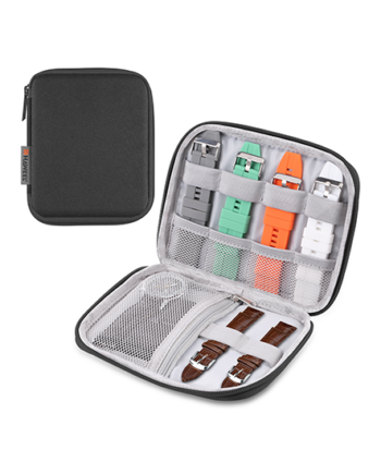 Praktisk Sort Nylon Taske til Apple Watch Remme – Must-Have!