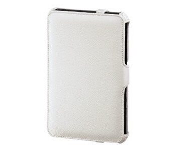 Hvid Hama Flap Case til Samsung Galaxy Tab - Lædertilbud!