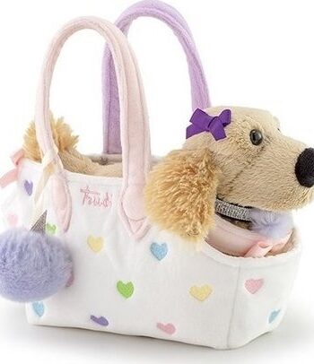 Elegant Hvid Hundetaske – Komfortabel Transport til Hunden