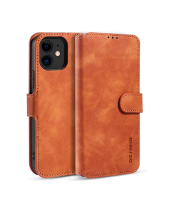 Elegant Brun Læder Etui med Pung til iPhone 6/6s - Tilbud!
