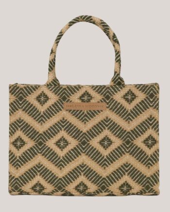 Grøn Mid Tote Bag Rambla – Praktisk hverdagstaske