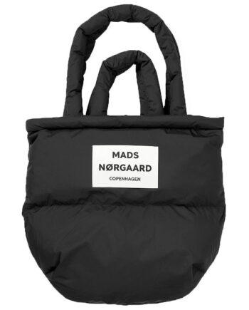 Bæredygtig Sort Recycle Shopper Taske fra Mads Nørgaard