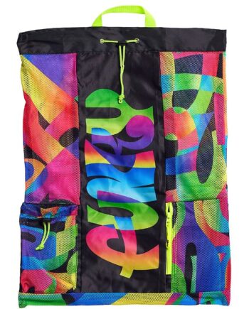Farverig Funkita Badetaske med Mesh til Svømning
