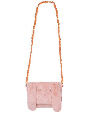 Rosa Kanin Taske med Floppy Ører – Sjov Børneaccessory