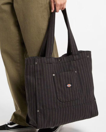 Stilfuld Dickies Shopper Taske med Striber – Must-Have!