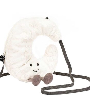 Hvid Jellycat Amuseable Moon Taske – Fantastisk Tilbud!