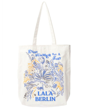 Elegant Hvid Lala Berlin Shopper Mia - Sommertaske Tilbud