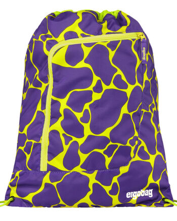 Ergobag Gymnastikpose Prime – Super Powerbear i Gul/Lilla
