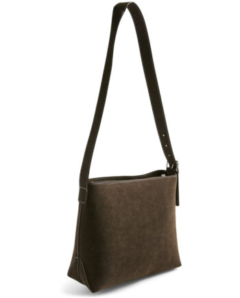 Elegant Hvid Faux Suede Taske – Et Must-Have Tilbehør!