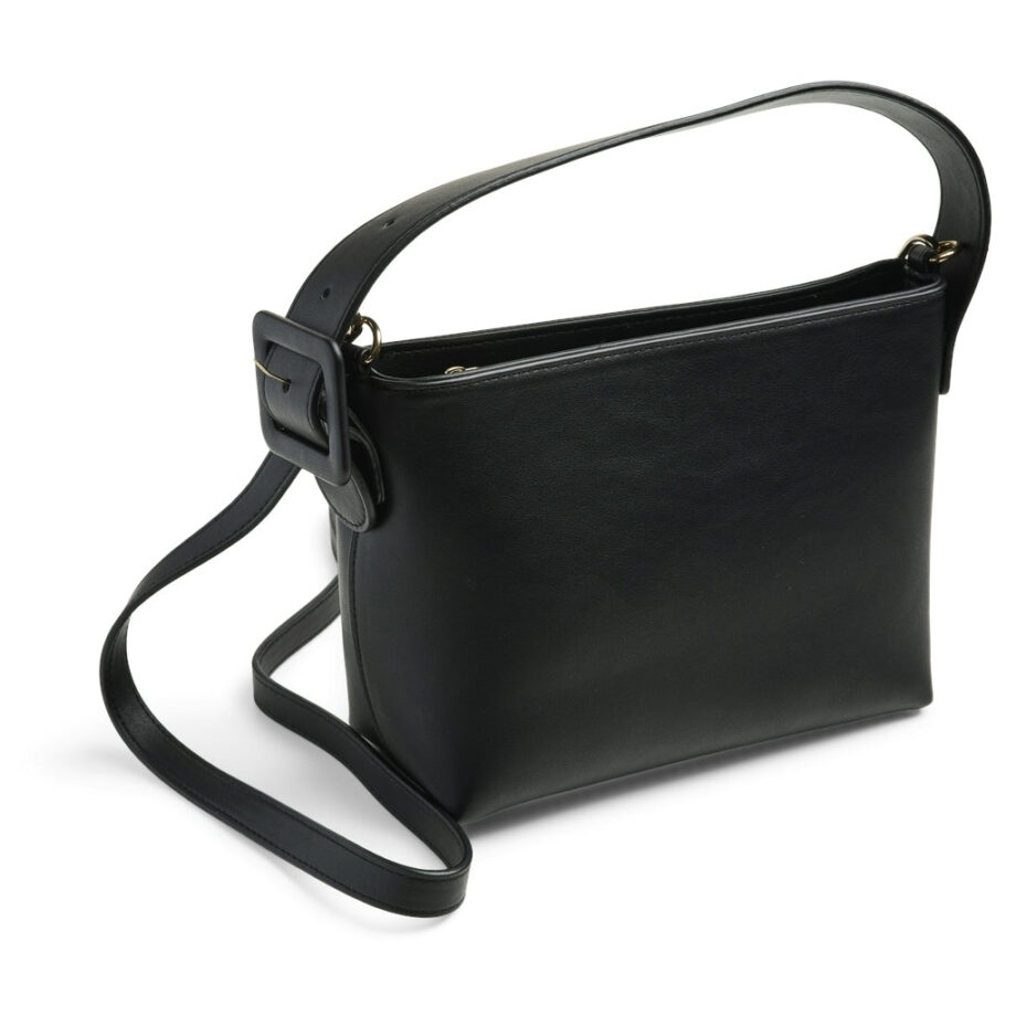 Elegant Sort Skuldertaske – Stilfuld og Praktisk Tilbud