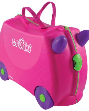 Rosa Trunki Kuffert Trixie – Sjov rejsetaske til børn!