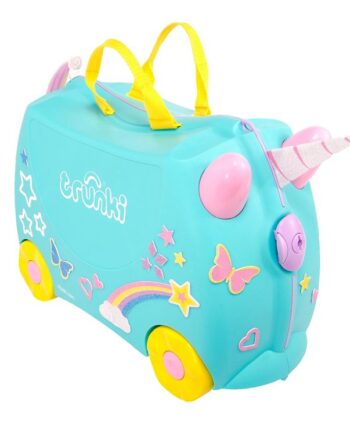 Blå Trunki Kuffert – Una The Unicorn til rabatpris!