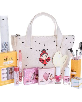 Multifarvet Miss Nella Makeup Taske – Fantastisk Tilbud!