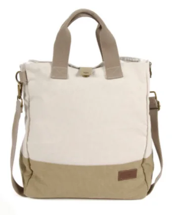 DMC Eco VTA Nomad Taske – Beige Stoftaske på Udsalg!