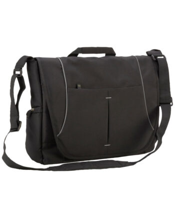 Elegant Sort Laptop Taske – Ideel til Rejse og Arbejde