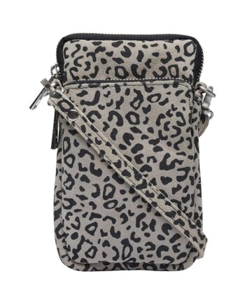 Elegant Telefonholder i Sand Leo Print – Tim & Simonsen