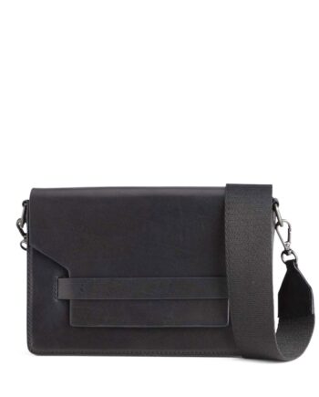 Elegant Markberg Arabella Antik Sort Crossbody Taske