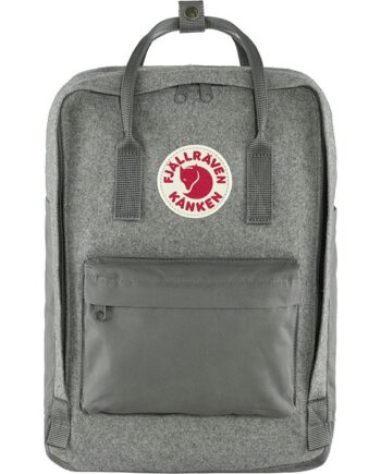 Granite Grå Fjallraven Kånken Uld Laptop Taske - 18L