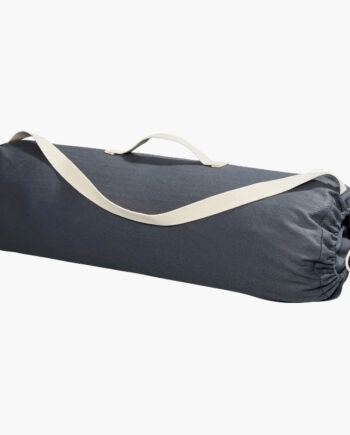 Økologisk Mørkegrå Yogataske - Bæredygtig Elegance!