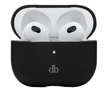 Dbramante1928 Costa Rica Taske til AirPods 3 – Sort Silikone