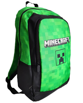 Minecraft Creeper Skoletaske - Perfekt til eventyr!
