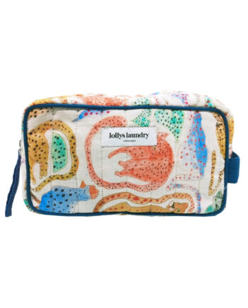70 Flerfarvet Makeup Taske fra Lollys Laundry - Cave Multi
