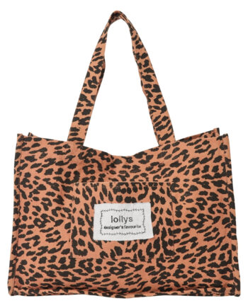 Leopardprint Hydra Shopper Taske fra Lollys Laundry