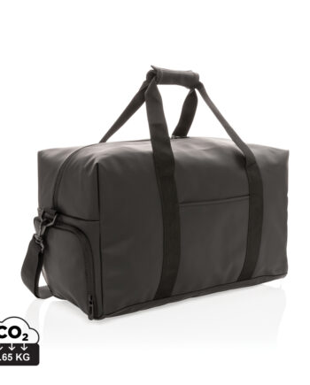 Sort Weekend Duffel Taske – Perfekt til Reklameformål!