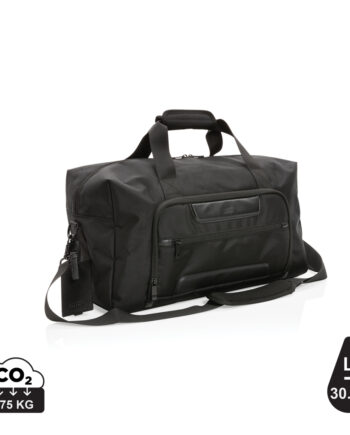 Sort Swiss Peak Aware™ RPET Voyager Weekend Taske - Tilbud!