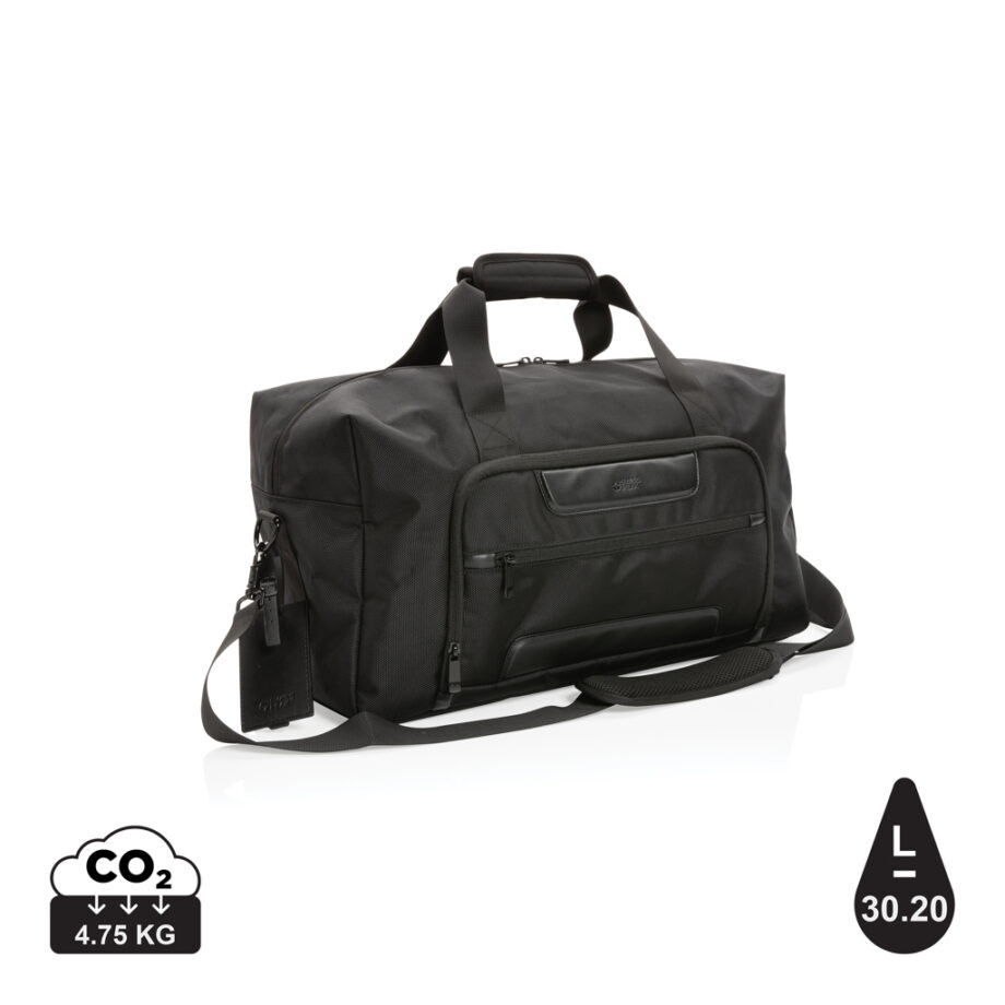 Sort Swiss Peak Aware™ RPET Weekendtaske – Fantastisk tilbud!