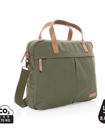 Grøn Genanvendt Laptop Taske fra XD Collection – Bæredygtig!