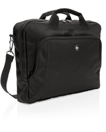 Sort Swiss Peak Laptop Taske - Perfekt Reklameartikel!