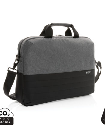 Grå Swiss Peak Aware™ RFID Laptop Taske til Branding