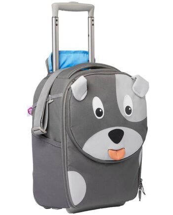 Grå Affenzahn David Hund Trolley – Sjov rejsekammerat!