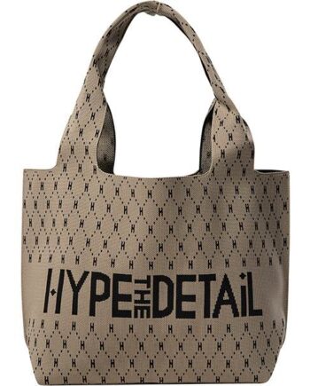 Hype The Detail Beige Shopper – Elegant og Praktisk Taske