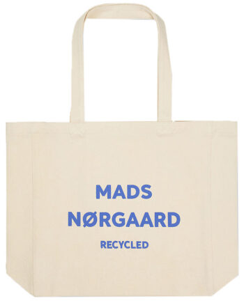 Beige Mads Nørgaard Shopper – Bæredygtig Genanvendt Taske