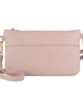 Rosa Rosemunde Andora Clutch i Rosaguld - Tasker på Tilbud