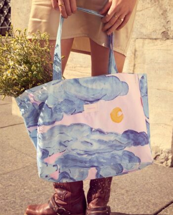 Maanesten Rød/Rose Totebag – Elegant og Praktisk Taske