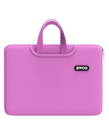 Bwoo Lyserød Neoprene Laptop Taske – Elegant Beskyttelse