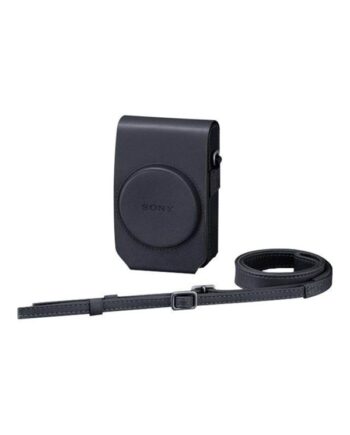 Elegant lædertaske til Sony Cyber-shot - Black Friday!