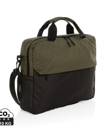 Grøn rPET Laptop Taske fra Kazu Aware – Fantastisk Tilbud!