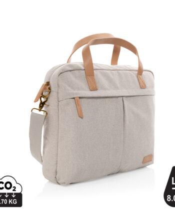 Grå Genanvendt Laptop Taske fra XD Collection - Reklameartikel