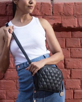 Sort Style Narsaq Fantastisk Slingbag Taske Læder Til Skulder & Crossbody - Octopus Denmark Tasker  - 5710429059040