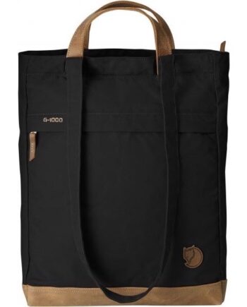 Sort Fjallraven Totepack Taske Black Hverdagstasker - Fjällräven Tasker  - 7323450091149