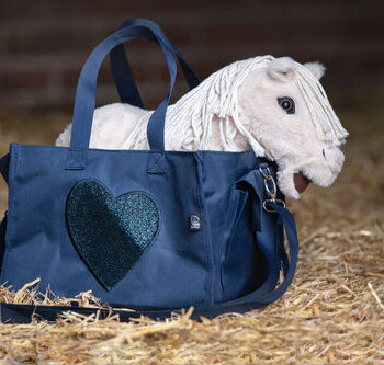Hkm Cuddle Pony Transport Taske Navy - Hkm Kids Tasker  - 4057052744518