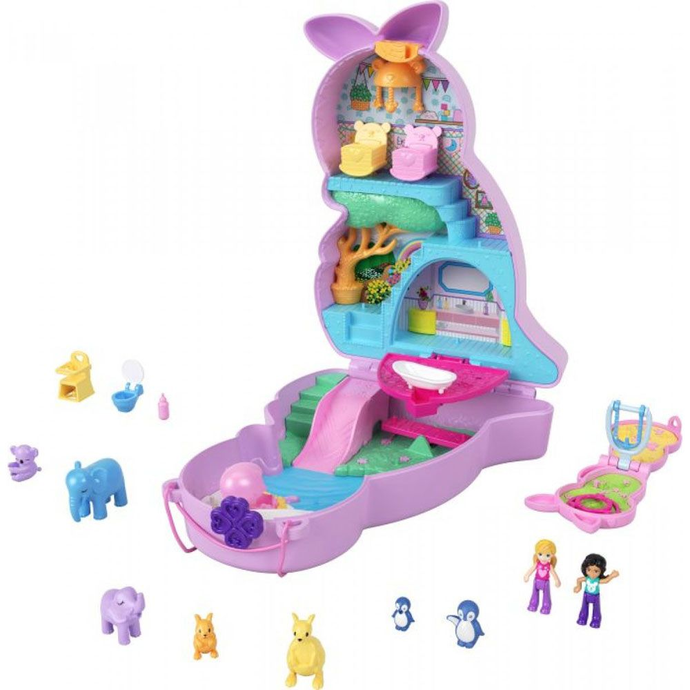 Polly Pocket Mama Kangaroo - Polly Pocket Tasker - 194735108664