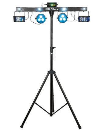 Fedt Lys Sæt Med Effekter Inkl Laser Stativ Taske - Showtec Tasker  - 8717748365743