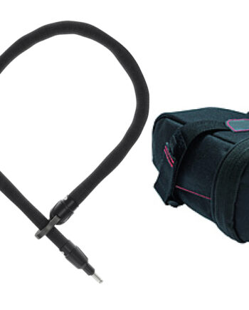 Sort Abus Kæde Ivy Til Ringlås Taske 6ks 100 Black St5950 - Abus Tasker  - 4003318690556