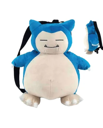Pokemon Snorlax Bamse Taske 30cm - Pokémon Tasker  - 8426842100241